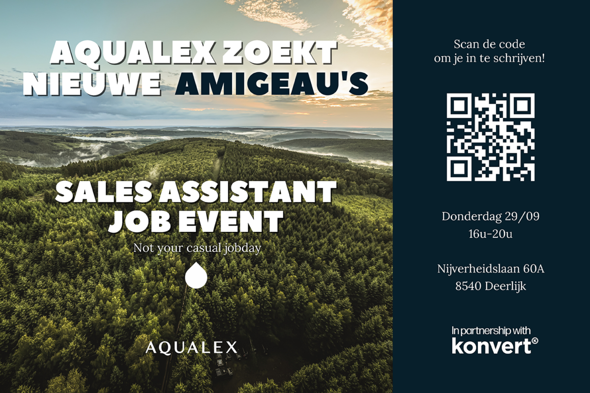 Sales Assistant Job Event flyer Konvert 2