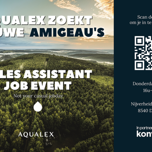 Sales Assistant Job Event flyer Konvert 2